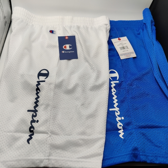2 Champion Basketball Shorts Youth XL Boys 2 Pack X Large 14-16 Iconic Logo - Picture 9 of 11
